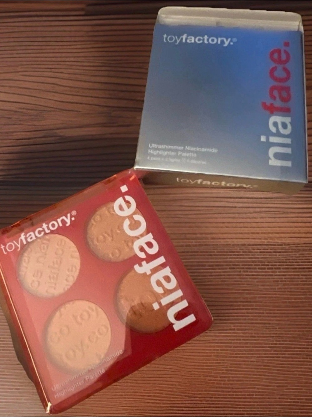 niaface Toyfactory Highlighter Palette - Warm Shades #509